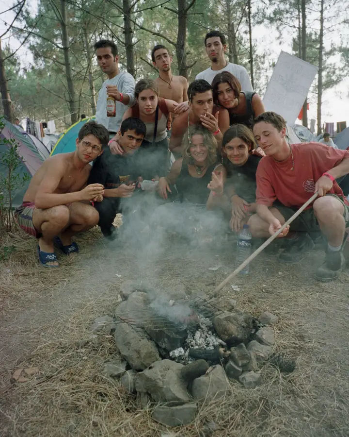 Ambiente no festival Sudoeste 1998