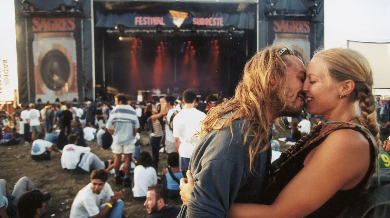 Ambiente no festival Sudoeste 1999