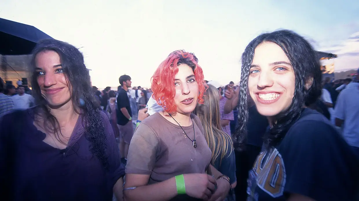 Ambiente no festival Sudoeste 1997