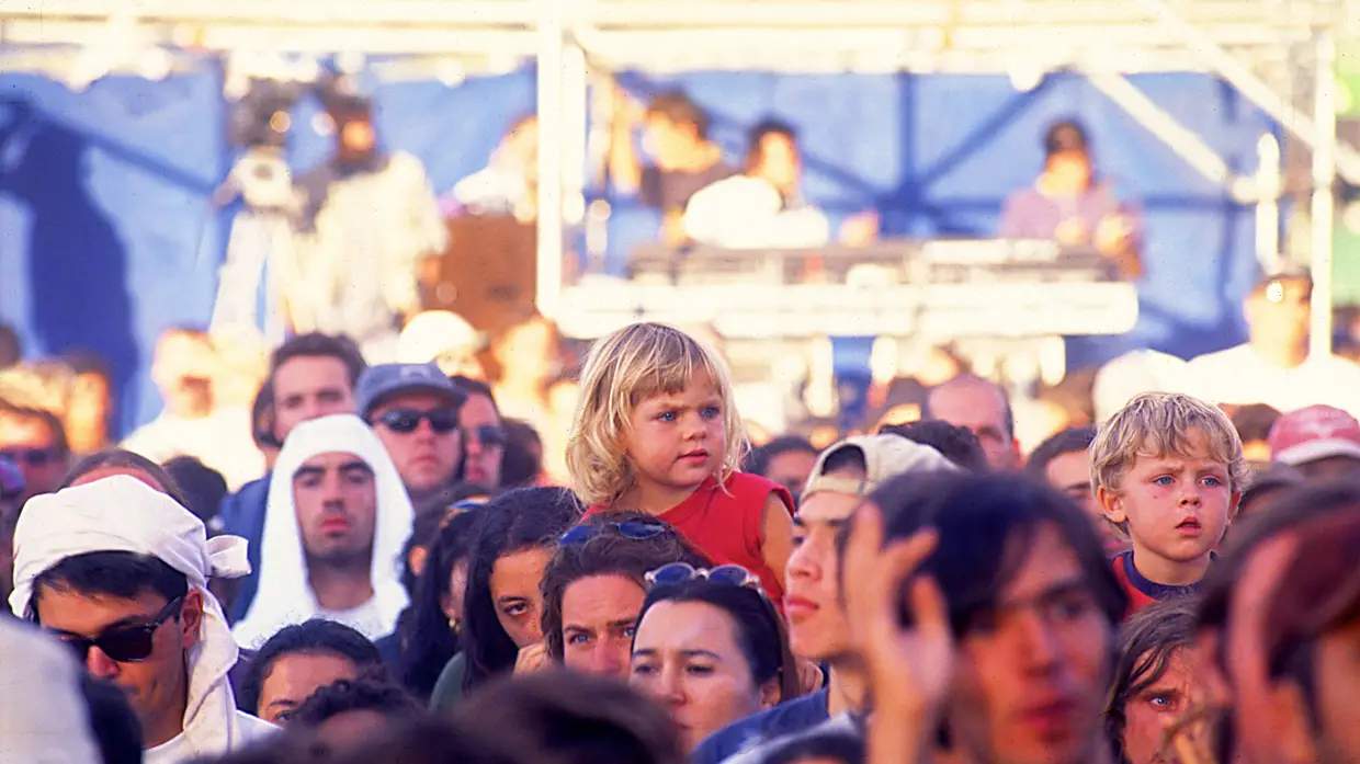 Ambiente no festival Sudoeste 1997