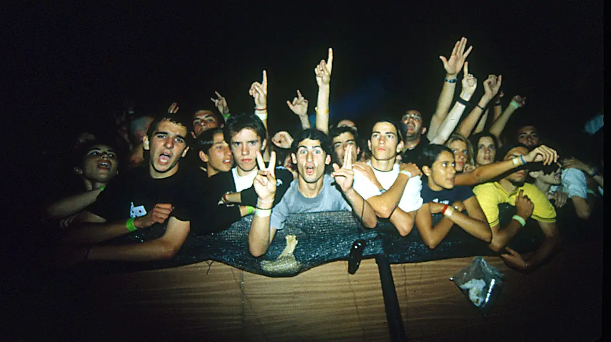 Ambiente no festival Sudoeste 1997