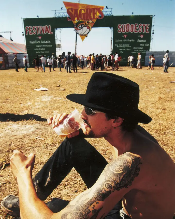 Ambiente no festival Sudoeste 1999