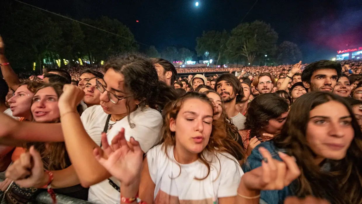 Capitão Fausto no Vodafone Paredes de Coura 2019