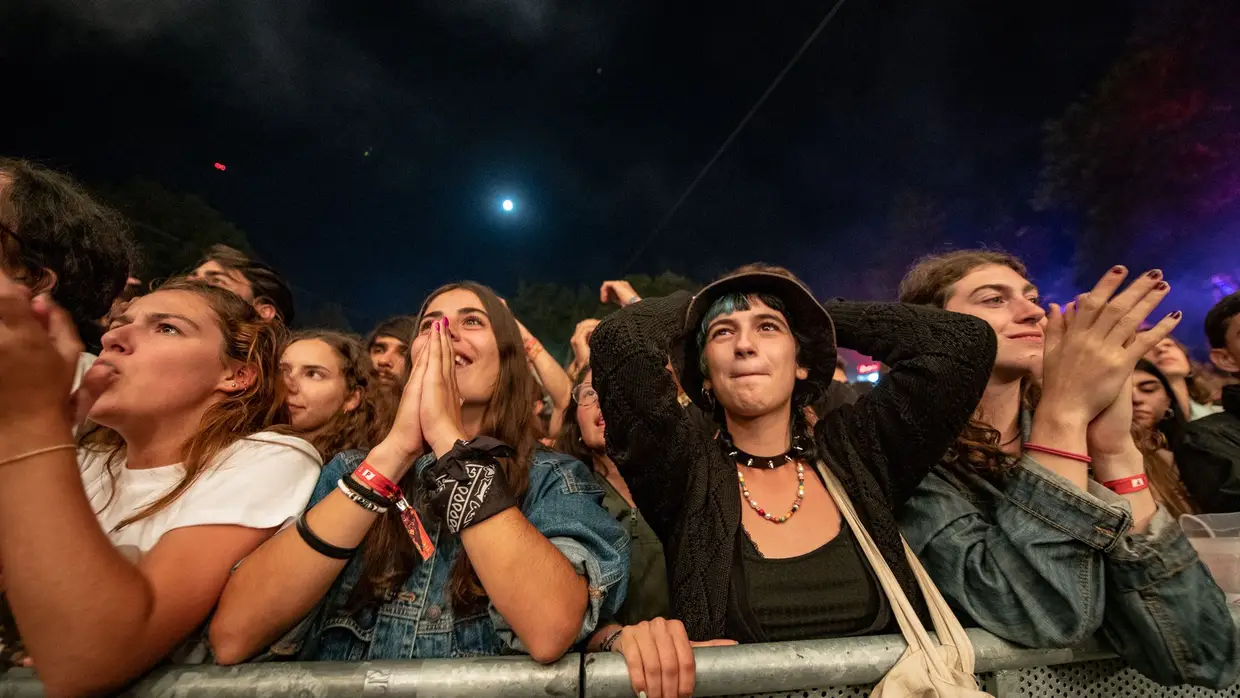 Capitão Fausto no Vodafone Paredes de Coura 2019