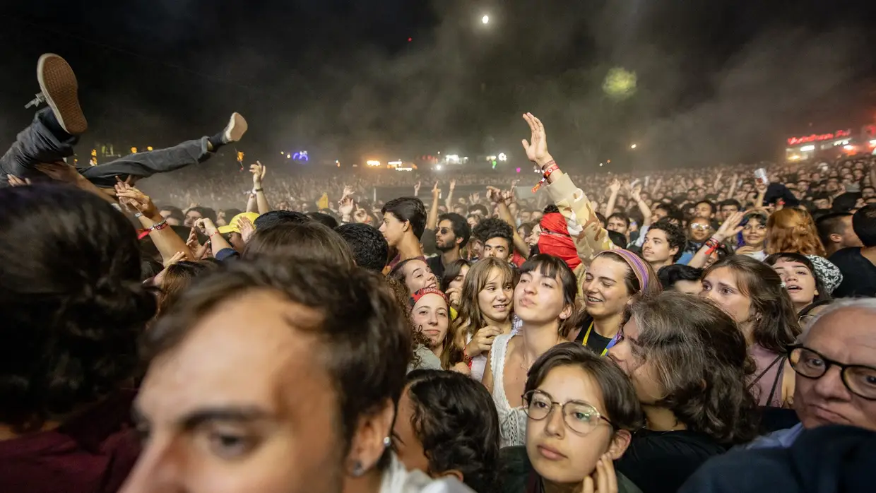Capitão Fausto no Vodafone Paredes de Coura 2019