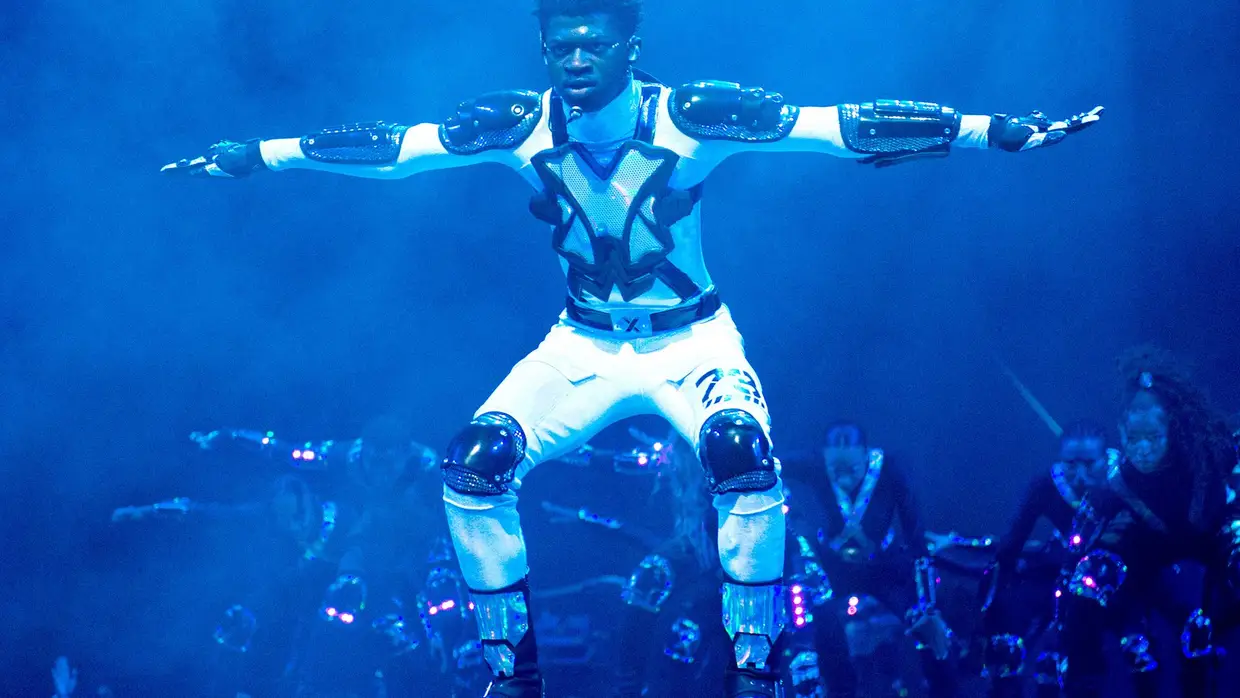 Lil Nas X levou 'Panini', numa versão futurista, ao palco dos MTV VMA