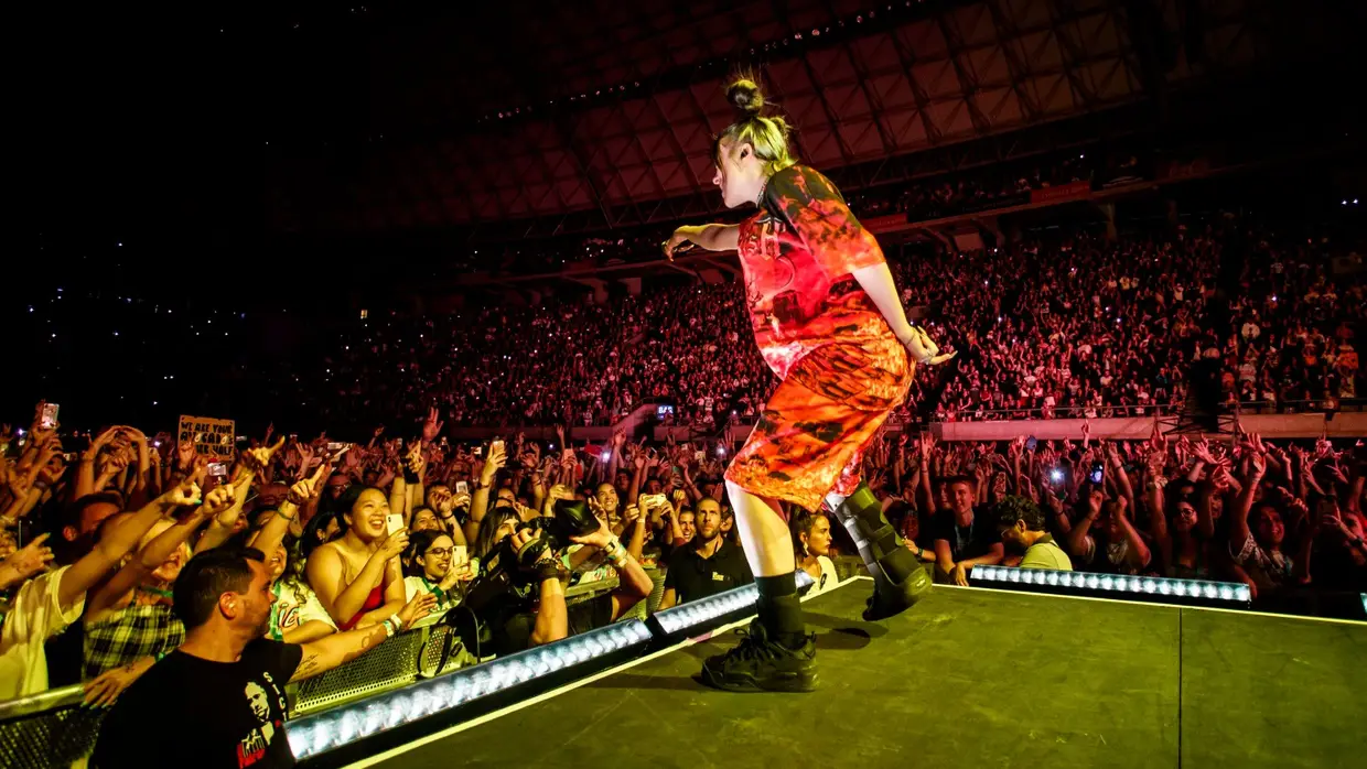 Billie Eilish ao vivo no Palau Sant Jordi, 2 de setembro de 2019