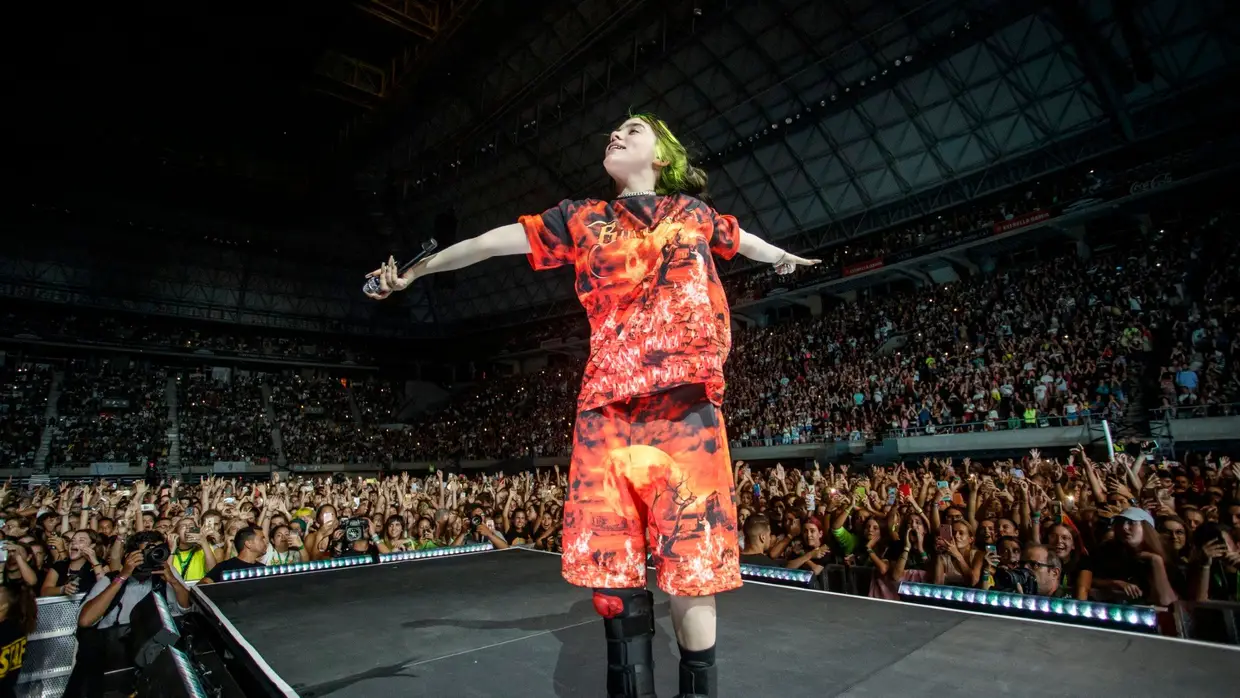 Billie Eilish ao vivo no Palau Sant Jordi, 2 de setembro de 2019