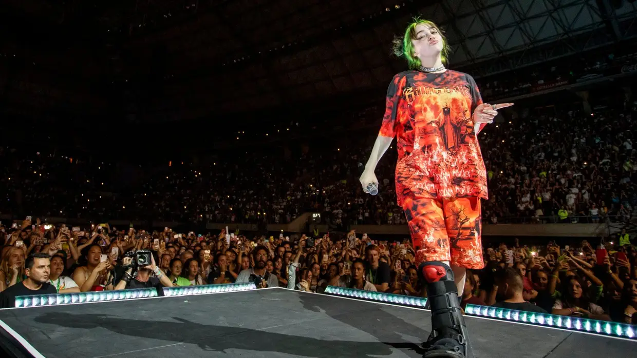 Billie Eilish ao vivo no Palau Sant Jordi, 2 de setembro de 2019