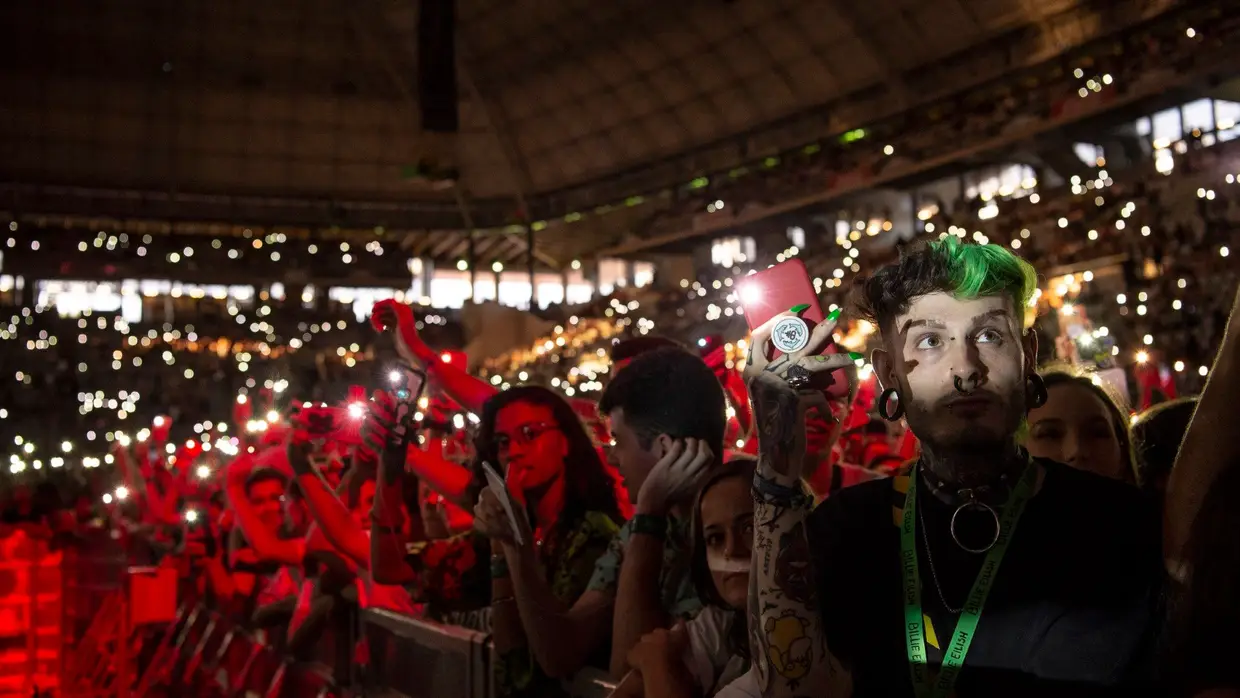 Billie Eilish ao vivo no Palau Sant Jordi, 2 de setembro de 2019