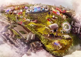 Maqueta do Rock in Rio-Lisboa 2020