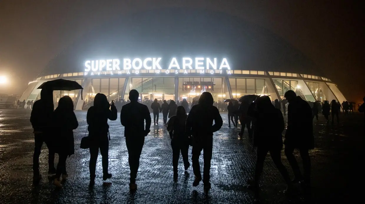 Ornatos Violeta ao vivo na Super Bock Arena - Pavilhão Rosa Mota