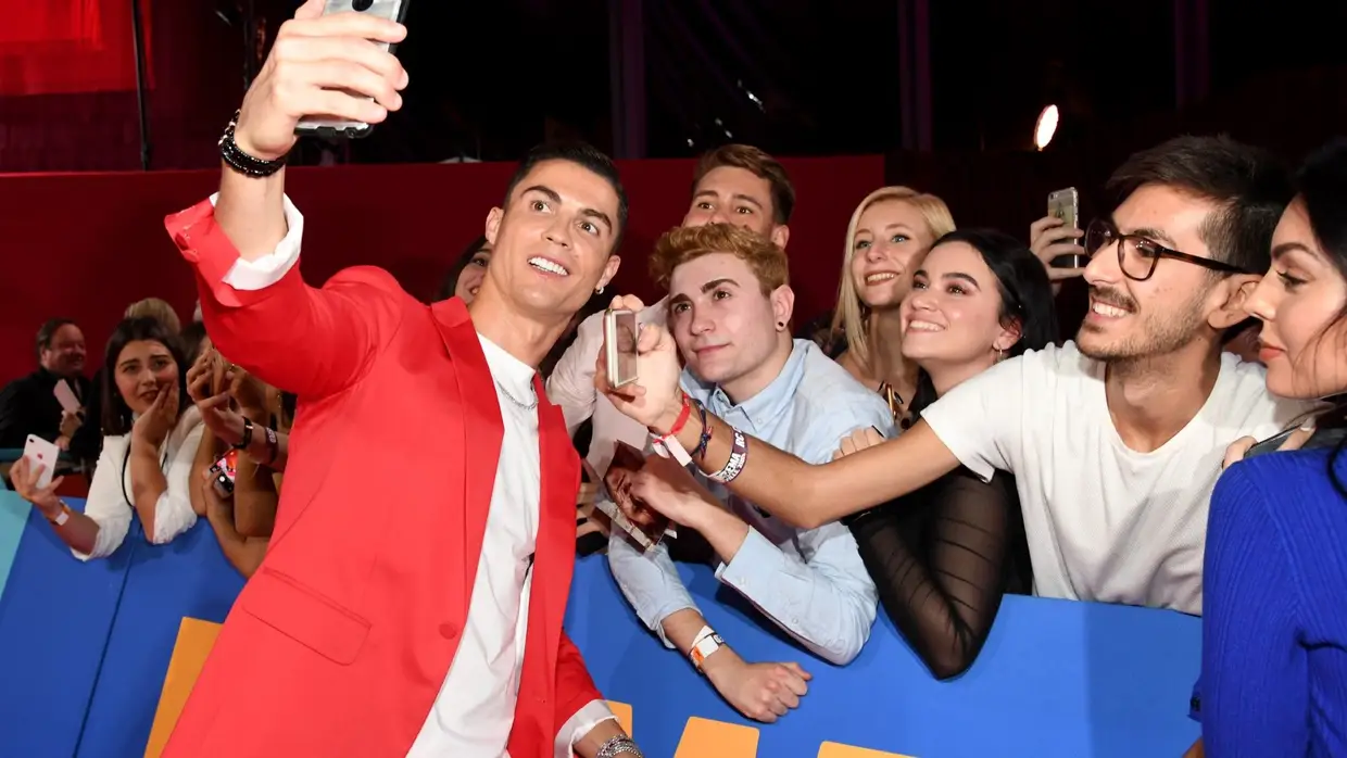 Cristiano Ronaldo nos MTV EMA 2019
