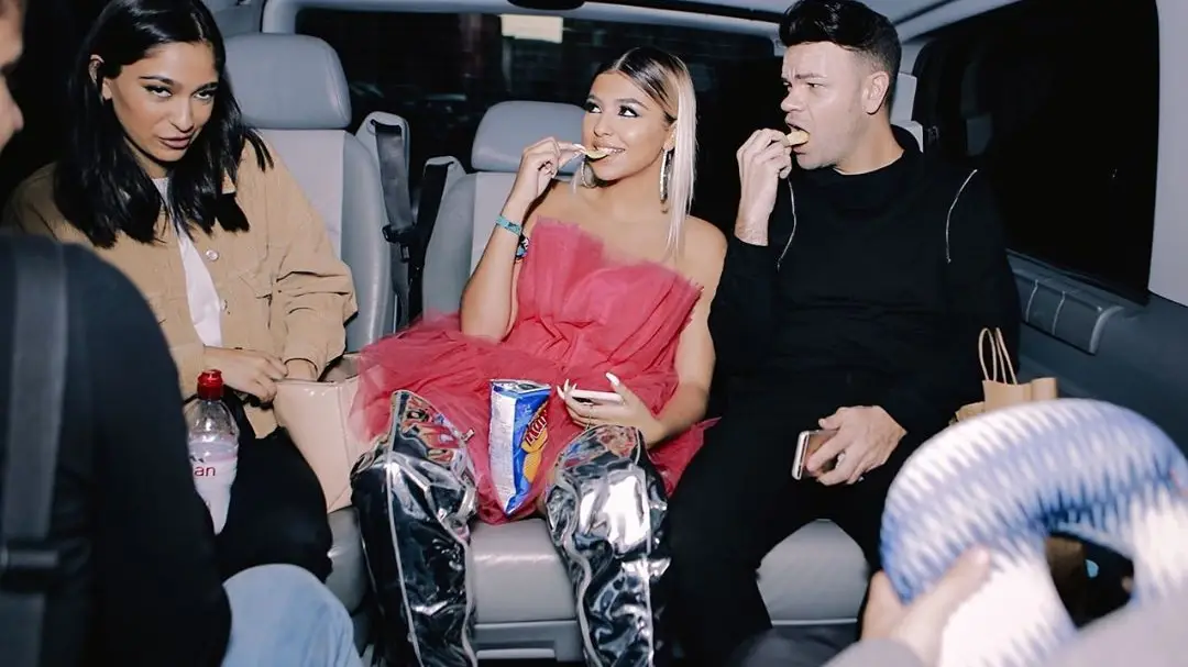 Bárbara Bandeira partilhou no Instagram a chegada aos MTV EMA 2019