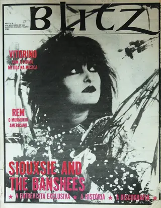 Primeira edição do jornal BLITZ, publicada a 6 de novembro de 1984
