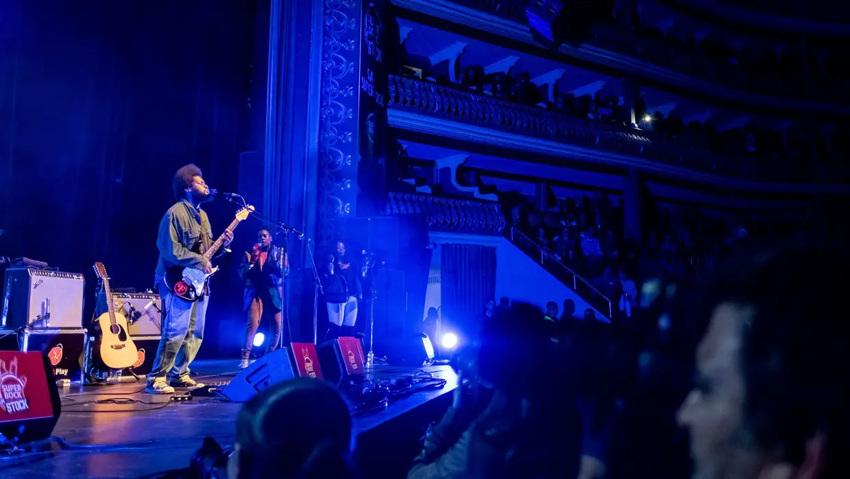 Michael Kiwanuka no Super Bock em Stock 2019