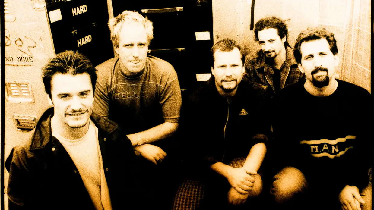 Retrato de maio de 1995 na Holanda. Dois meses depois voltariam a Portugal para um concerto no Super Bock Super Rock, em Lisboa