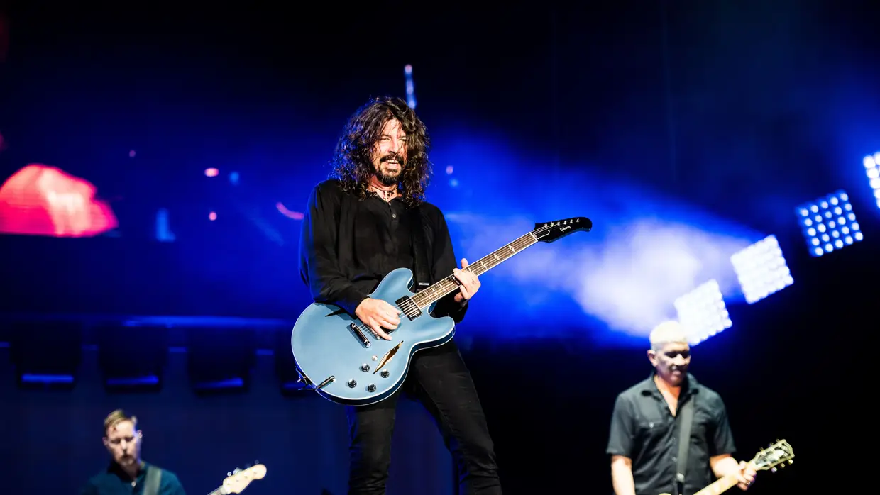 Foo Fighters no Rock in Rio-Lisboa, 21 de junho. A comemorar 25 anos do álbum de estreia