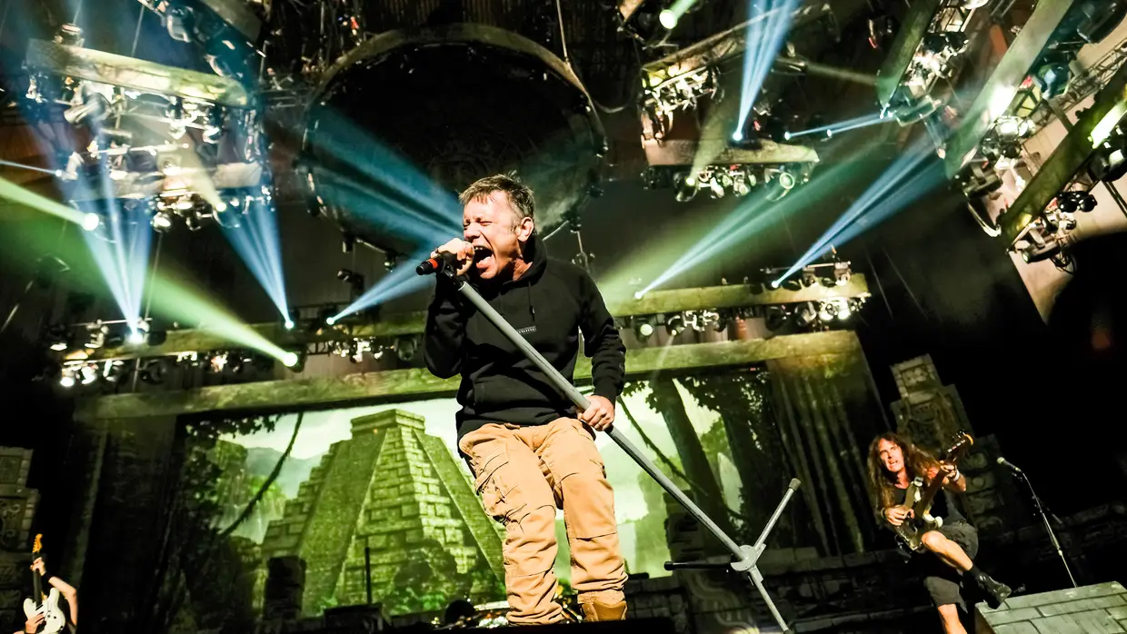Iron Maiden no Estádio Nacional, Oeiras, 23 de julho. 45 anos de carreira no primeiro concerto de estádio dos ingleses em Portugal