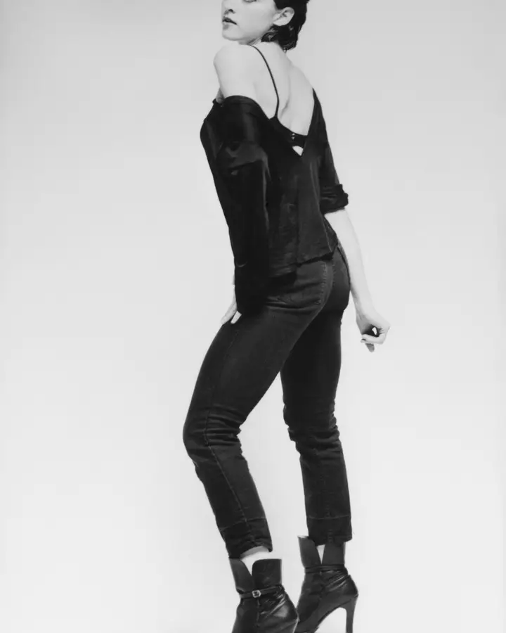 Madonna em 1979 fotografada por Michael McDonnell em Nova Iorque