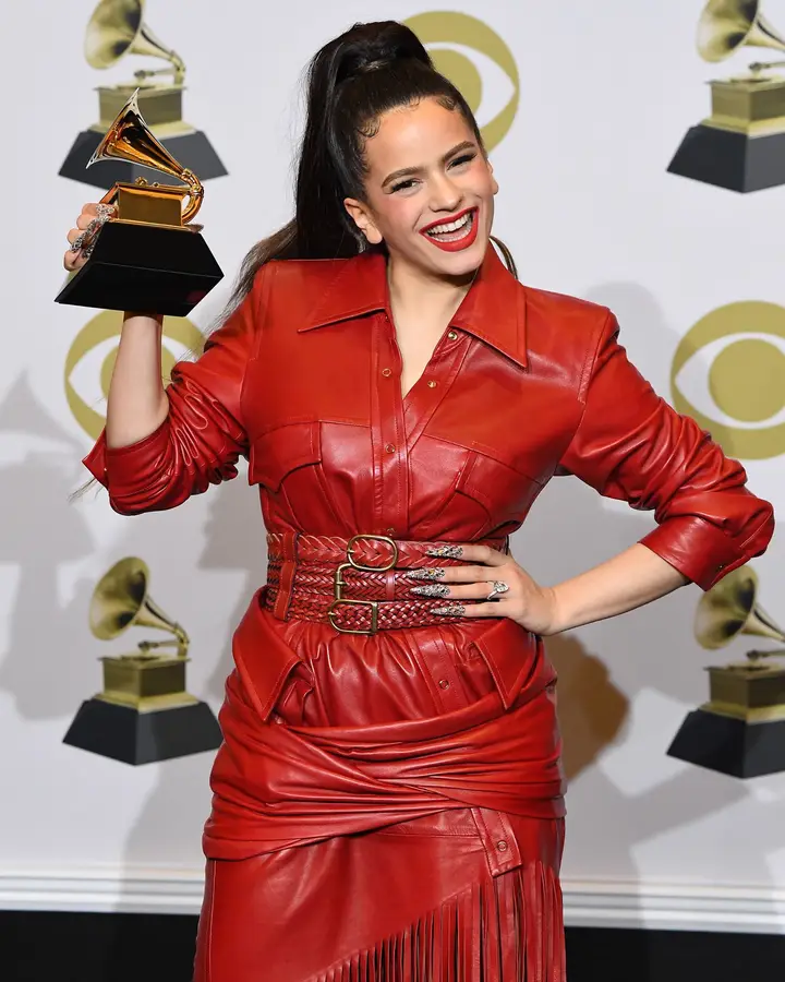 Rosalía levou para casa o prémio de Melhor Álbum de Rock Latino, Urbano ou Alternativo por "El Mal Querer"