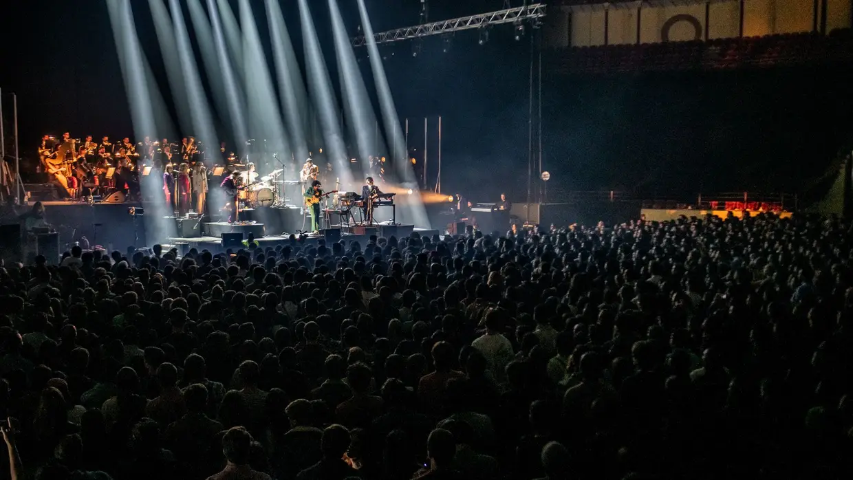 Capitão Fausto com a Orquestra das Beiras no Campo Pequeno, Lisboa