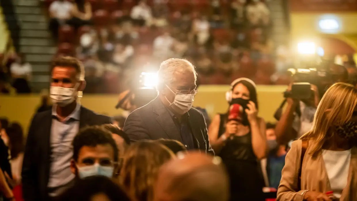 António Costa no "Deixem o Pimba em Paz" - Bruno Nogueira e Manuela Azevedo no Campo Pequeno, Lisboa