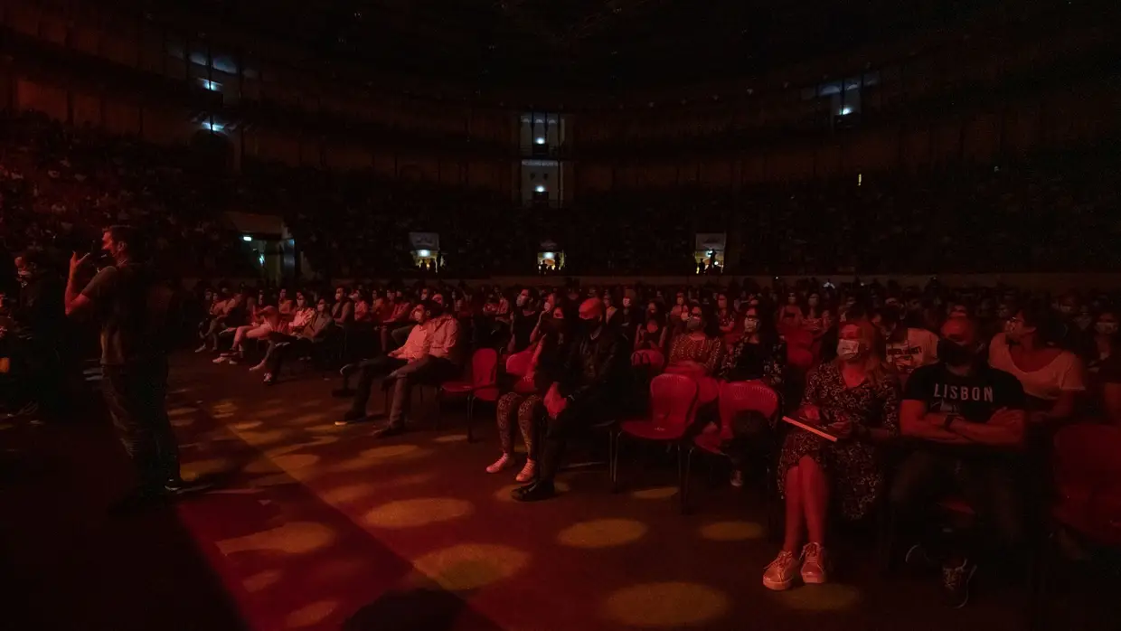 "Deixem o Pimba em Paz" - Bruno Nogueira e Manuela Azevedo no Campo Pequeno, Lisboa