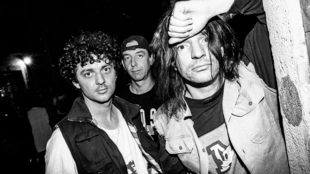 Young Gods no Bairro Alto, na noite anterior ao concerto no SBSR 1995