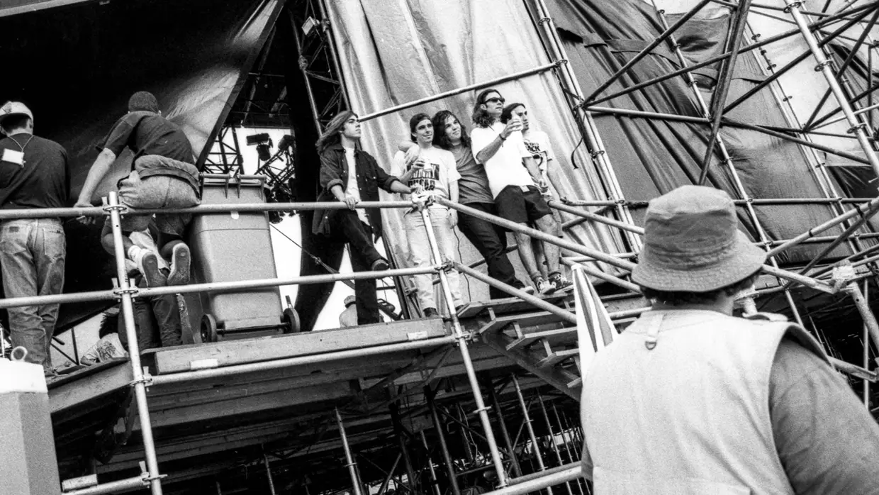 Blind Zero nos bastidores do SBSR 1995