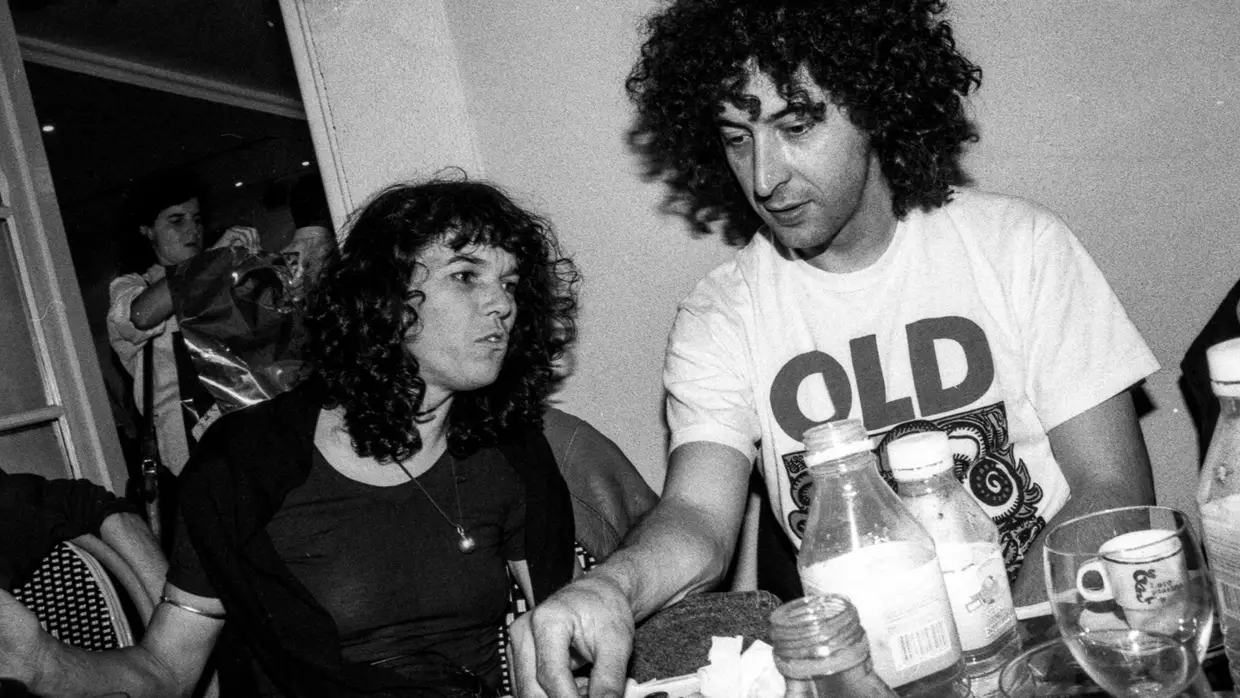 Young Gods no Bairro Alto, na noite anterior ao concerto no SBSR 1995
