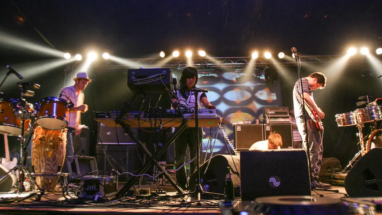 LCD Soundsystem no Festival Sudoeste 2005