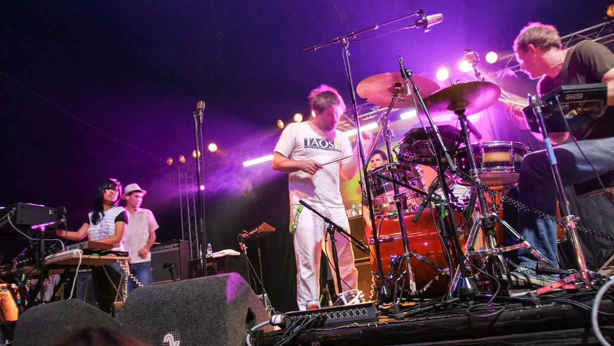 LCD Soundsystem no Festival Sudoeste 2005