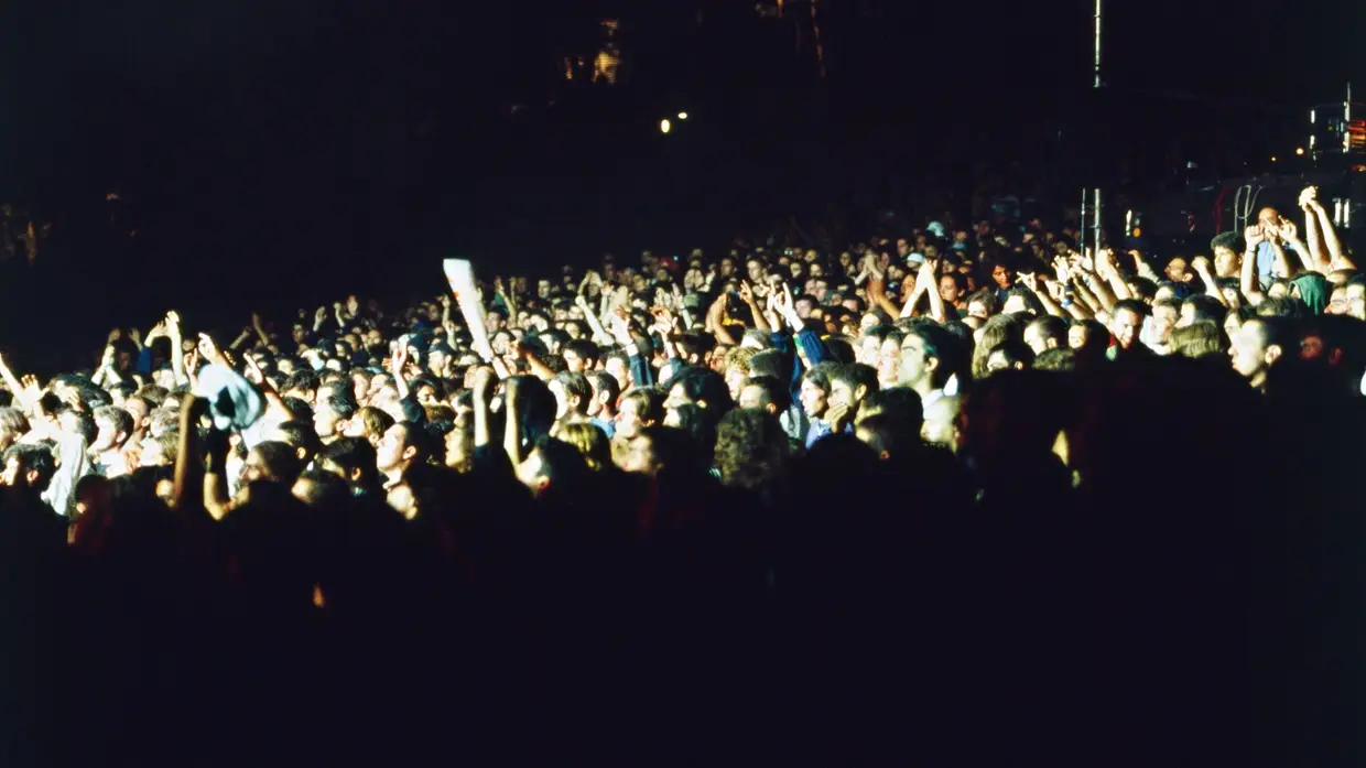 Paredes de Coura: a multidão de um dos concertos da edição de 1999