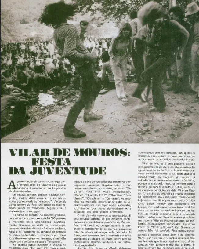 Festival de Vilar de Mouros 1971 - O Século Ilustrado