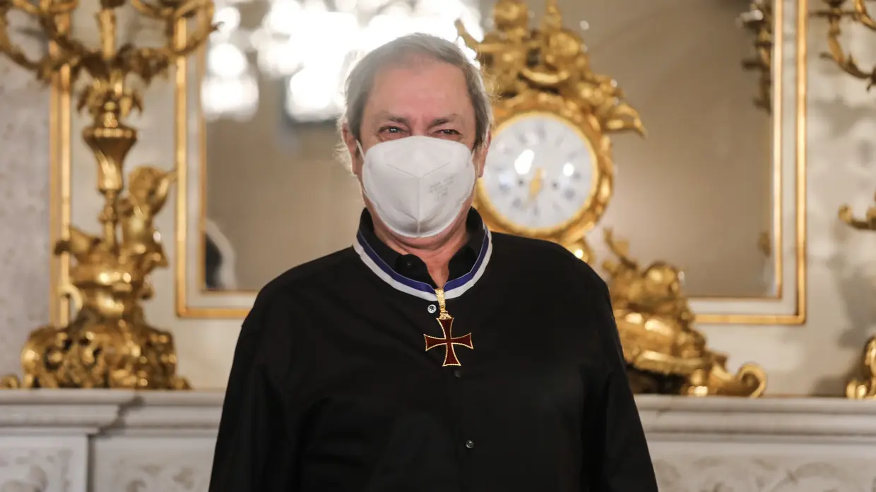Jorge Palma condecorado pela Presidência da República, 17 de novembro de 2020