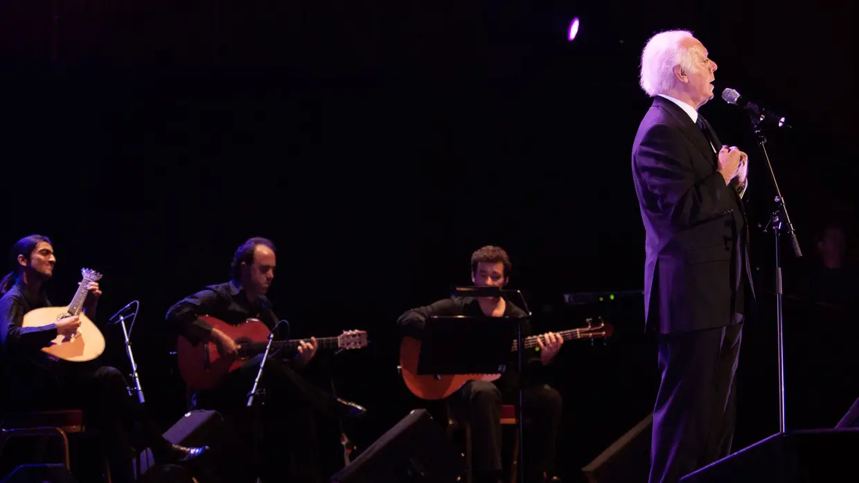 Carlos do Carmo, convidado de Mariza no Royal Albert Hall, 2006