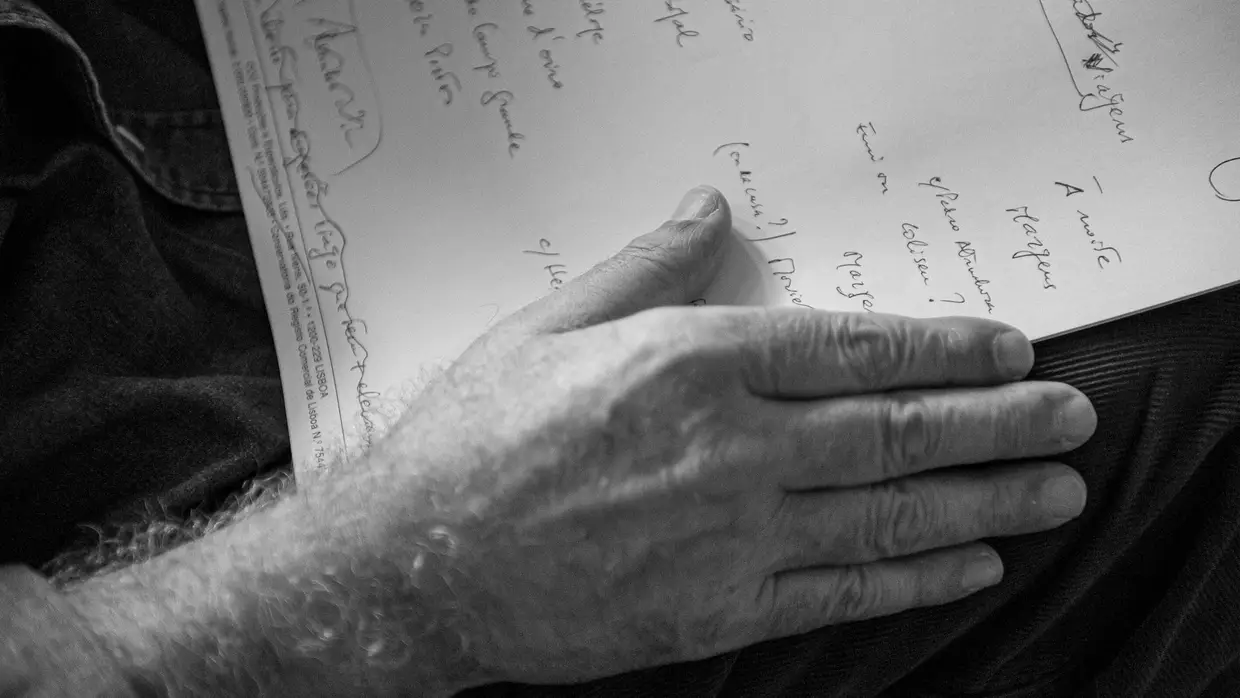 Carlos do Carmo em sua casa, 2009