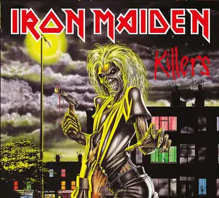 A capa de “Killers” (1981), dos Iron Maiden