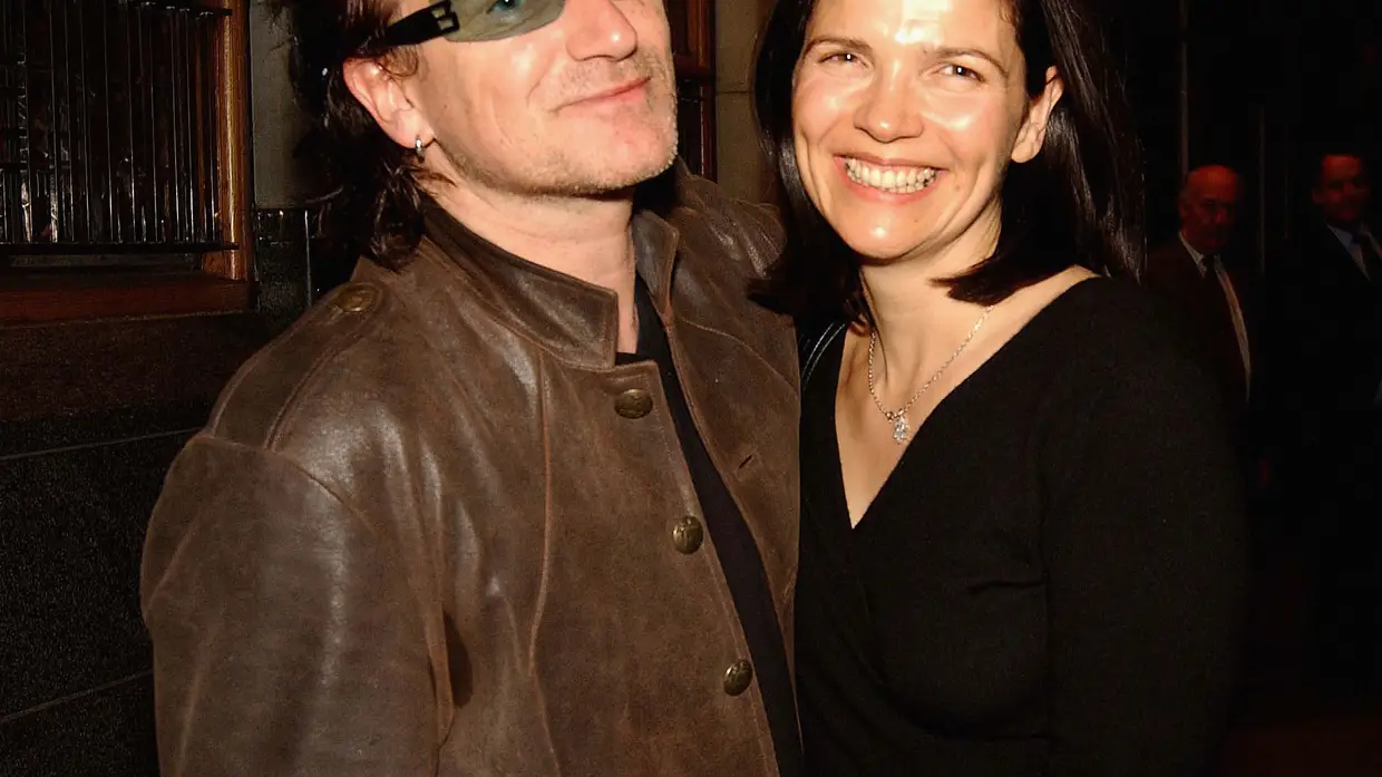 Bono e Ali Hewson, casados desde 1982