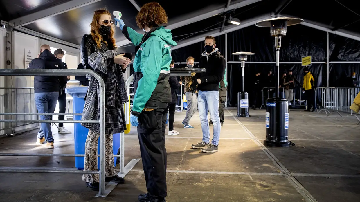 Festival-teste na Holanda