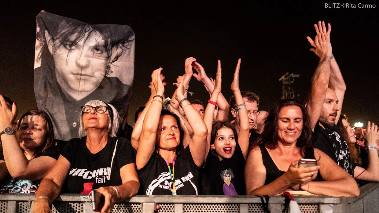 O regresso dos Cure ao NOS Alive 2019 foi acolhido por fãs de velha e nova guarda
