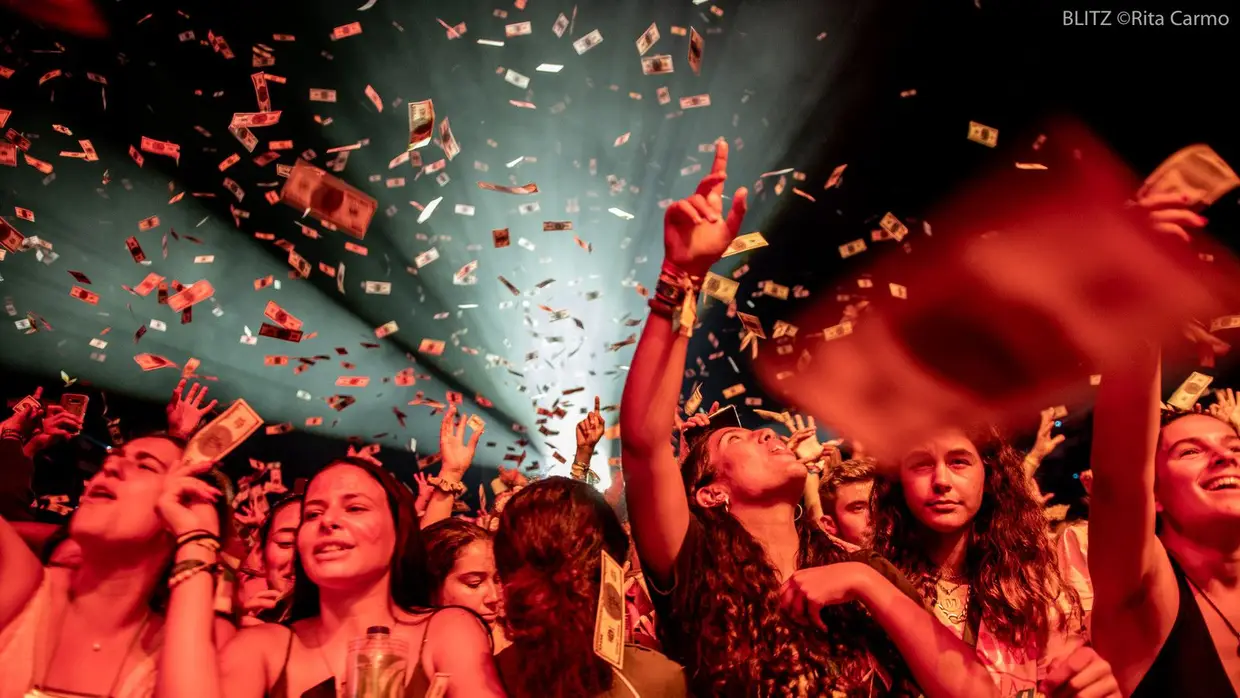 A alegria da plateia no MEO Sudoeste 2019