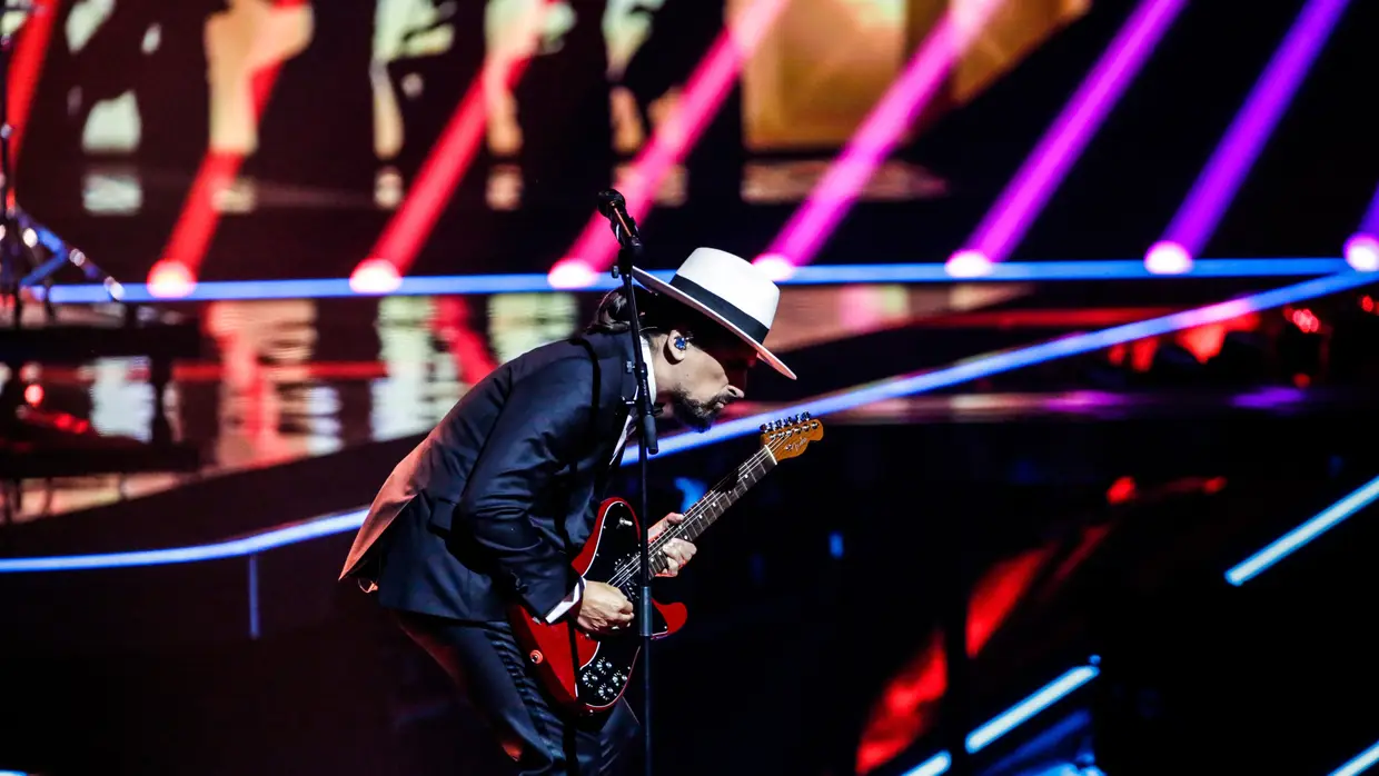 The Black Mamba na 2ª semifinal do festival da Eurovisão