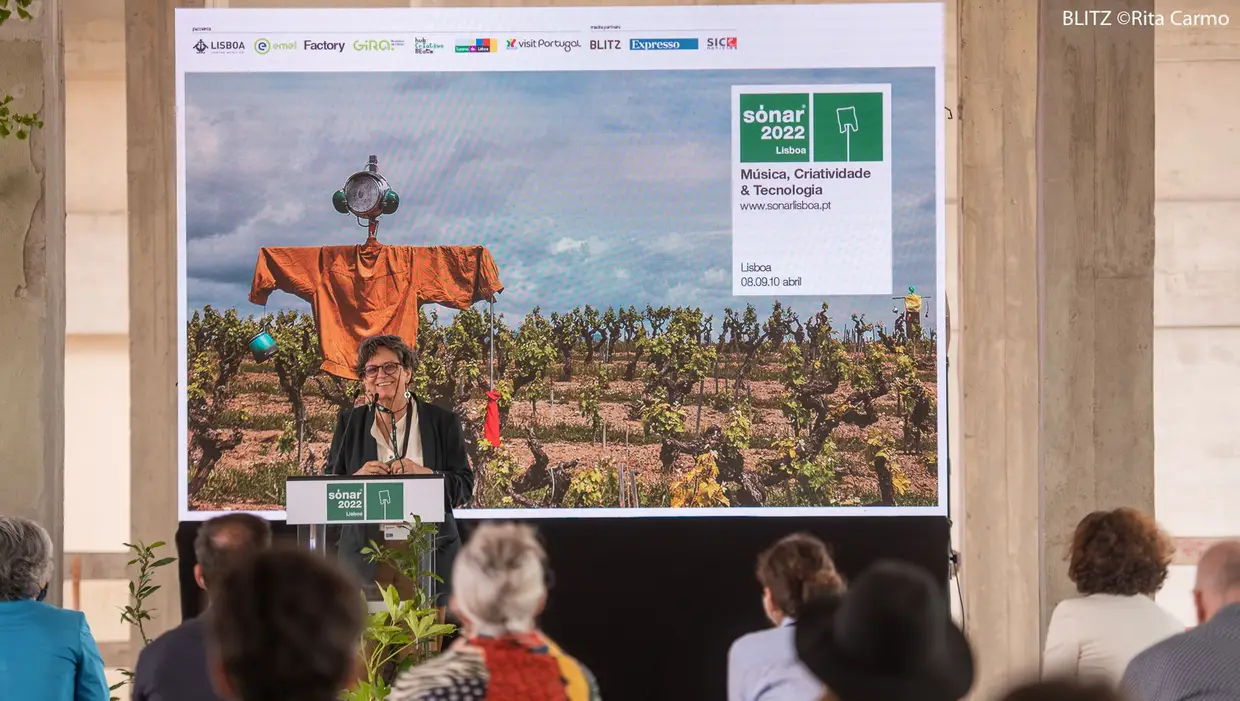 Conferência de Apresentação do Festival Sónar Lisboa 2022 - Catarina Vaz Pinto, Vereadora da Cultura da Câmara Municipal de Lisboa