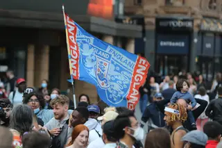 Adeptos ingleses no Euro 2020