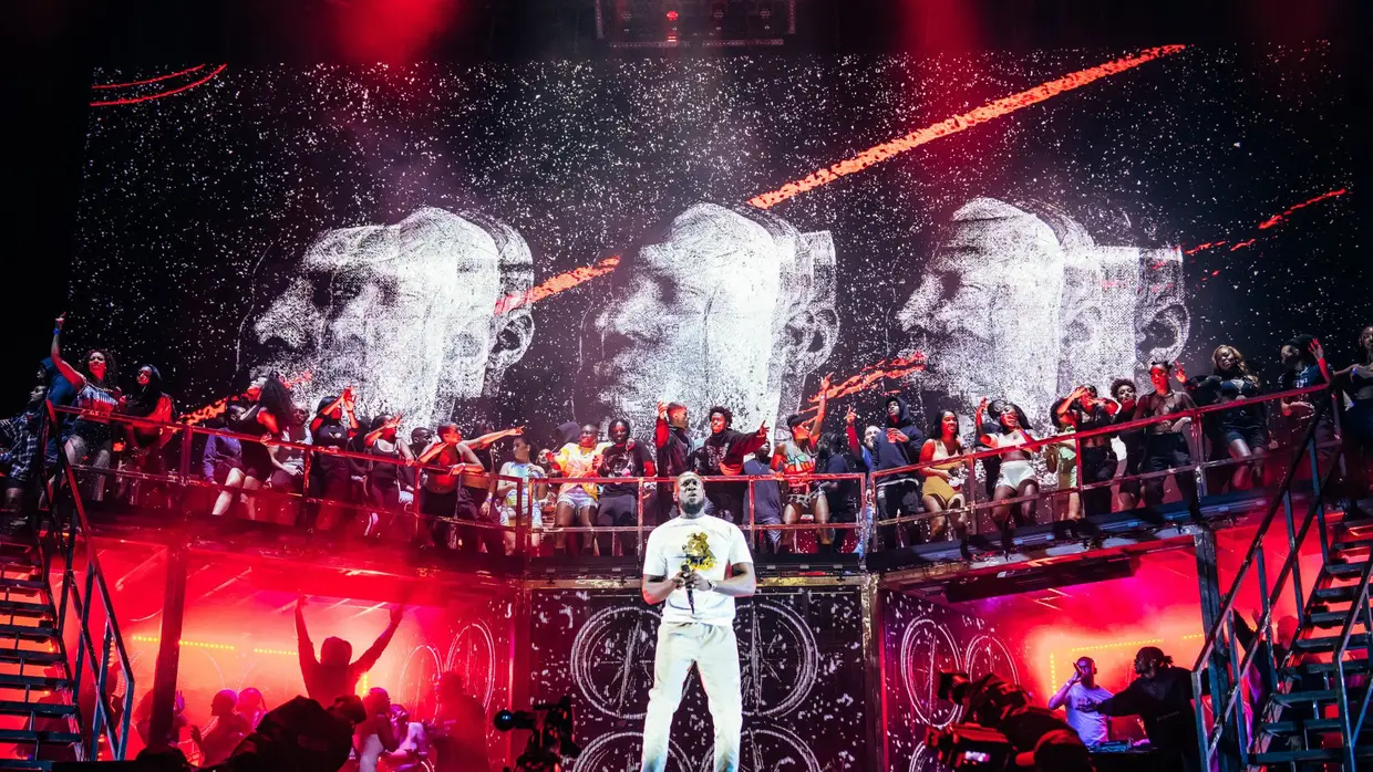 Stormzy no Festival de Reading 2021