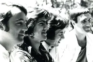 Quarteto 1111. Tozé Brito é o segundo a contar da esquerda