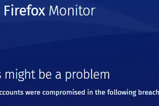 Firefox Monitor alerta quando passwords do utilizador estão comprometidas