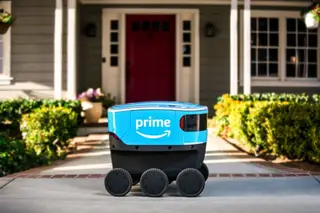 Scout: Amazon testa robôs de seis rodas para fazer entregas